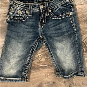 Miss me girls denim capris